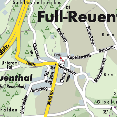 Stadtplan Reuenthal