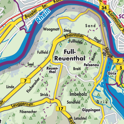 Übersichtsplan Reuenthal