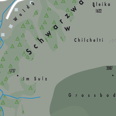 Stadtplan Rheinwald