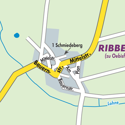 Stadtplan Ribbensdorf