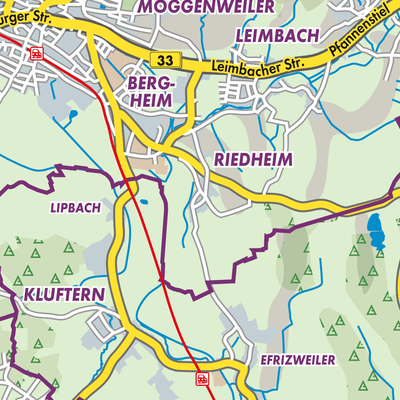 Übersichtsplan Riedheim