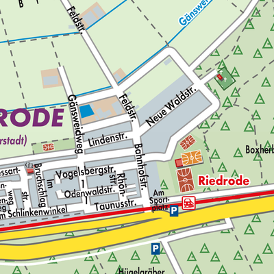 Stadtplan Riedrode