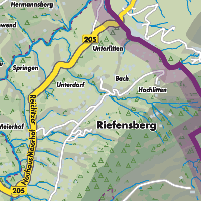 Übersichtsplan Riefensberg