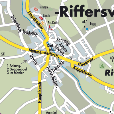 Stadtplan Rifferswil