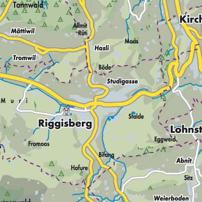 Übersichtsplan Riggisberg