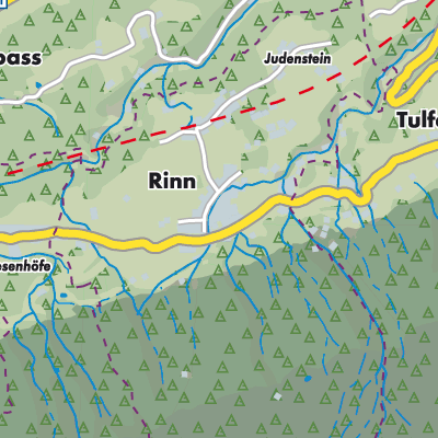 Übersichtsplan Rinn