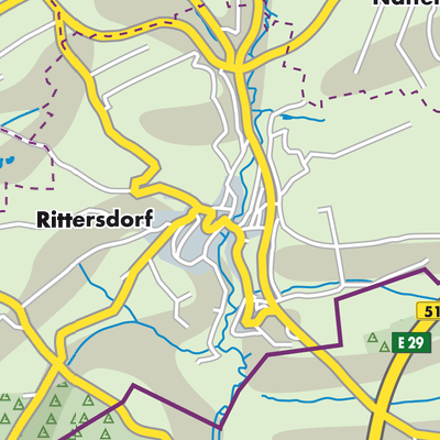 Übersichtsplan Rittersdorf