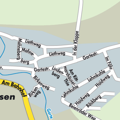Stadtplan Rittmarshausen