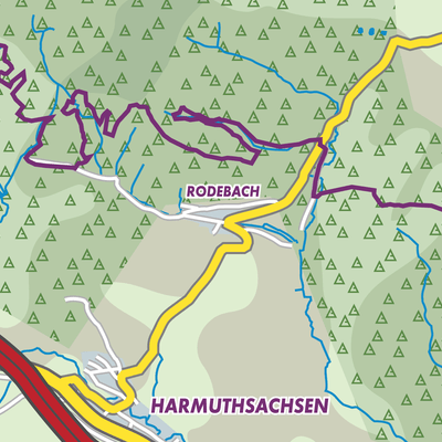 Übersichtsplan Rodebach