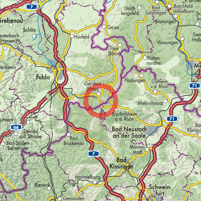 Landkarte Rodenbach