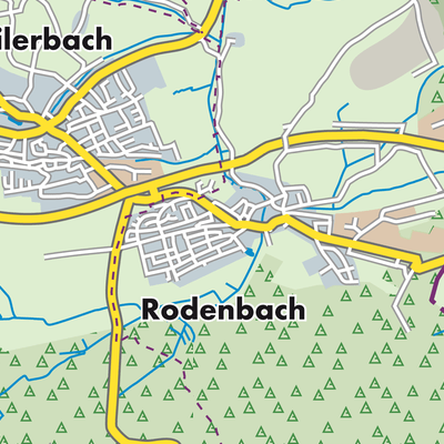 Übersichtsplan Rodenbach