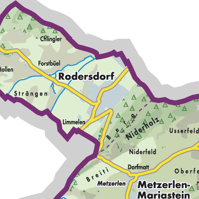 Übersichtsplan Rodersdorf