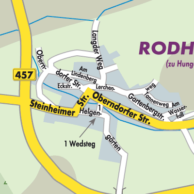 Stadtplan Rodheim