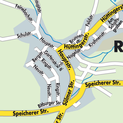 Stadtplan Röhl