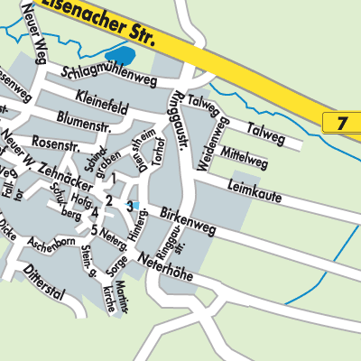 Stadtplan Röhrda