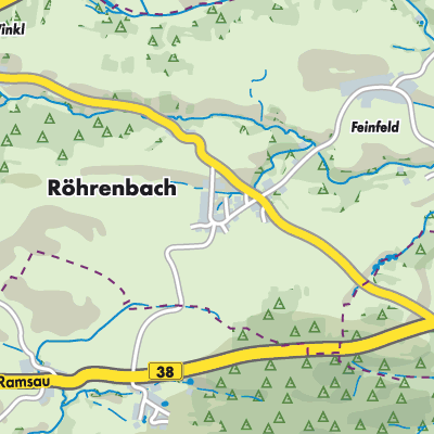 Übersichtsplan Röhrenbach