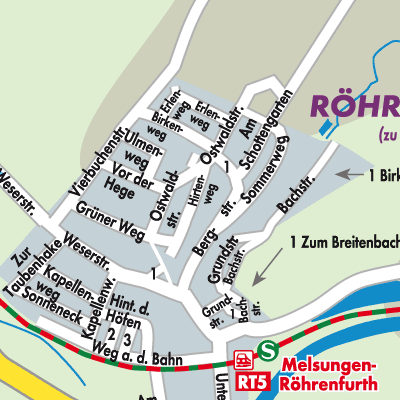 Stadtplan Röhrenfurth