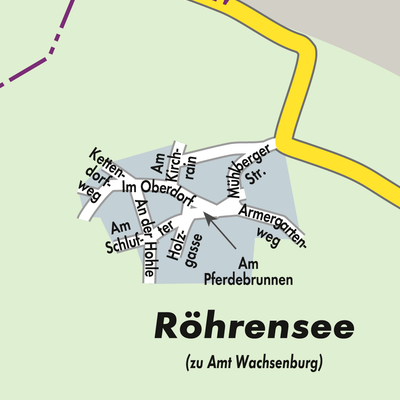 Stadtplan Röhrensee