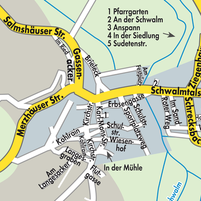 Stadtplan Röllshausen