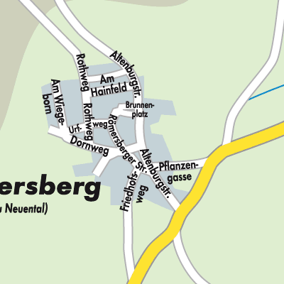 Stadtplan Römersberg