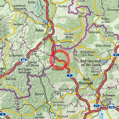 Landkarte Römershager Forst-Nord