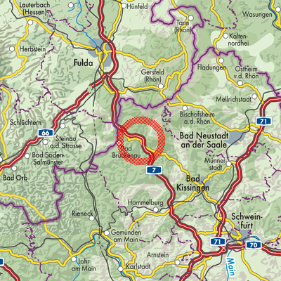 Landkarte Römershager Forst-Ost