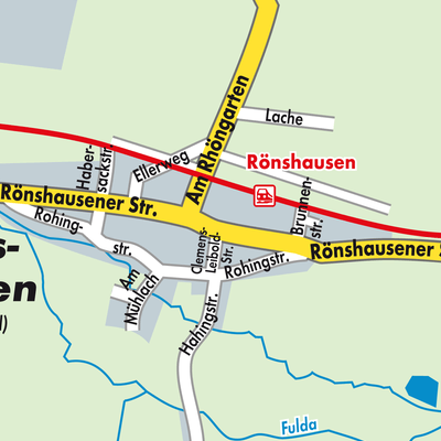 Stadtplan Rönshausen