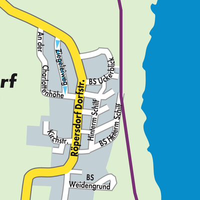 Stadtplan Röpersdorf