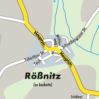 Stadtplan Rößnitz