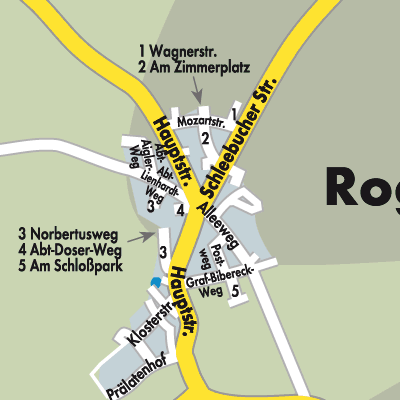 Stadtplan Roggenburg