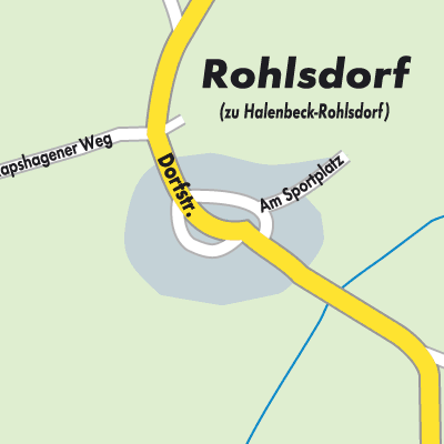 Stadtplan Rohlsdorf