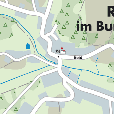 Stadtplan Rohr im Burgenland