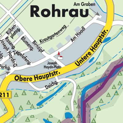 Stadtplan Rohrau
