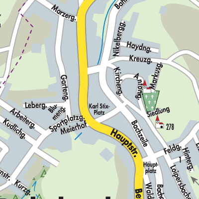 Stadtplan Rohrbach bei Mattersburg