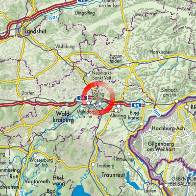 Landkarte Rohrbach (VGem)