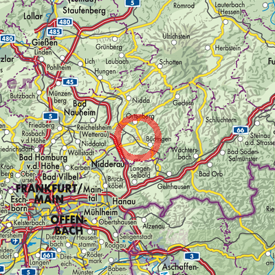 Landkarte Rohrbach