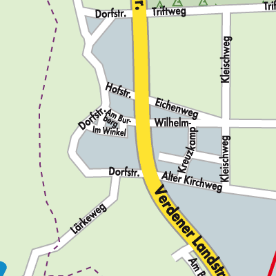 Stadtplan Rohrsen