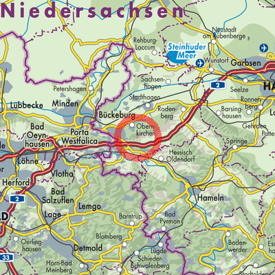Landkarte Rolfshagen