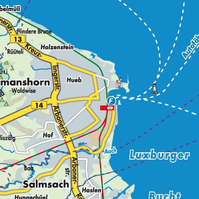 Übersichtsplan Romanshorn