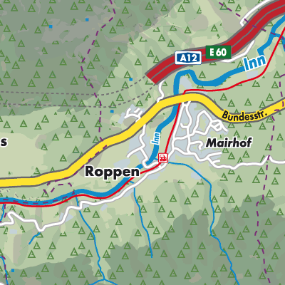 Übersichtsplan Roppen