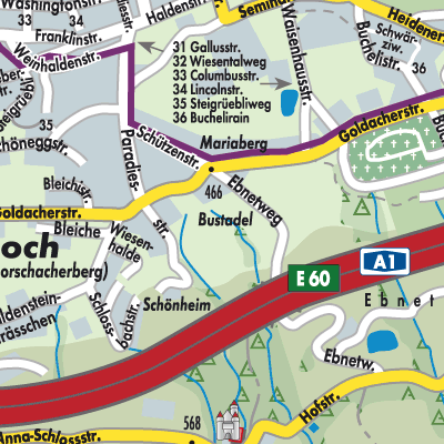 Stadtplan Rorschacherberg