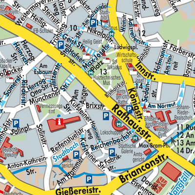 Stadtplan Rosenheim