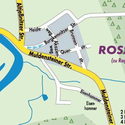 Stadtplan Roßdorf