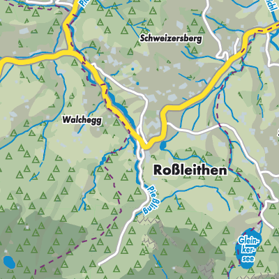 Übersichtsplan Roßleithen