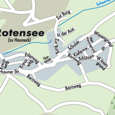 Stadtplan Rotensee