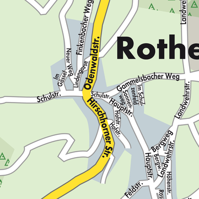 Stadtplan Rothenberg