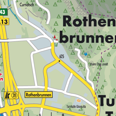 Stadtplan Rothenbrunnen