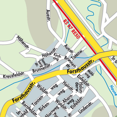 Stadtplan Rothenkirchen