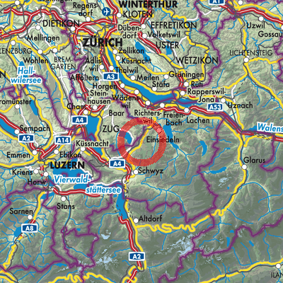 Landkarte Rothenthurm
