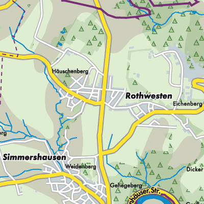 Übersichtsplan Rothwesten